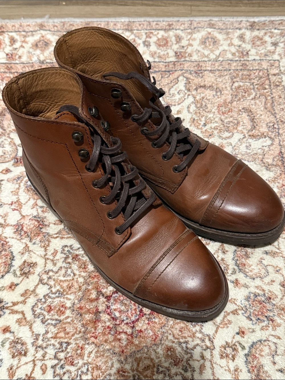 Thursday Boot Company Captain in Walnut, Women’s 9B, Barely Worn